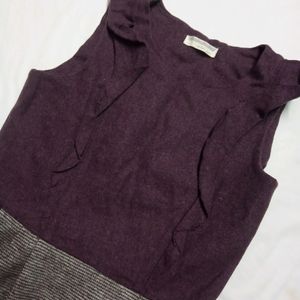 Purple Winter Wear Dress | BUST 30-32 |