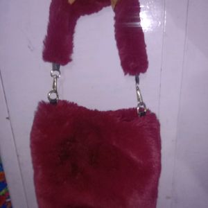 Faux Fur ToteBag Purse