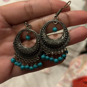 Anti Tarnish Ethnic Jhumkas