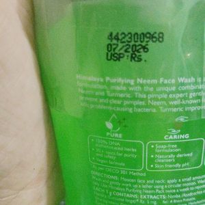 New Pinple Clearing Himalya Face Wash