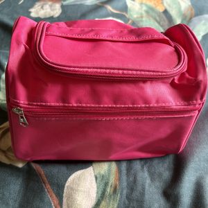 Pink Makeup Pouch