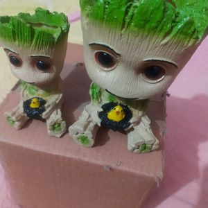 Combo Of 2 Beautiful Groot Faimily Flower Pot