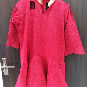 Self-stiched Skirt And Kurta With Dupatta