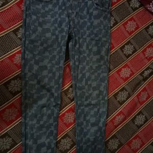 Women Printed Jeans