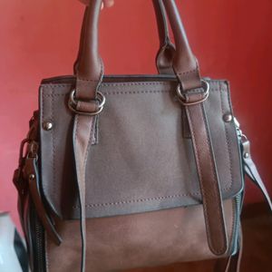 Dark Brown Sling Bag For Ladies