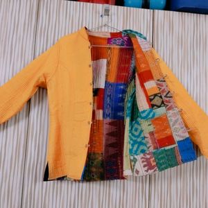 New 2 Sided Jaipuri Quilted Jacket