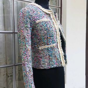 Tweed Multi Colour Coat