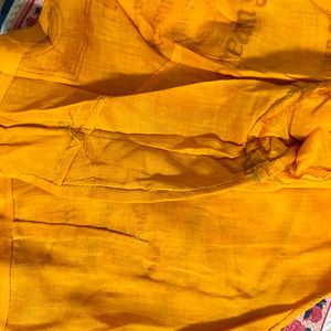 Beautiful Orange Saree