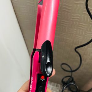 2 In 1 Hair Curler And Straightener