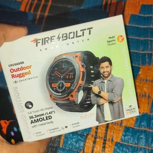 Fire-Boltt Crusader 1.43" Amoled Display Bluetooth