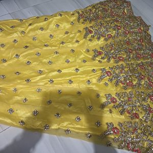 Bridal Lehenga Haldi Seramani