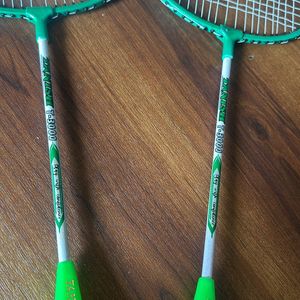 Badminton rackets set