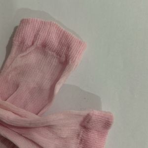 Baby Pink Colour Socks