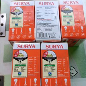 Pack Of 5 Surya Led 10 Watt