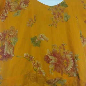 Yellow Floral Dress