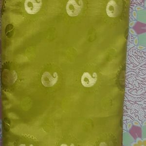 Parrit Green Colour Saree