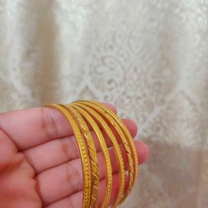 Gold Plated Bangles