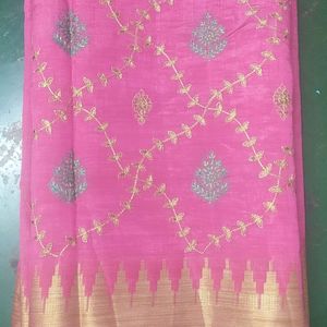 New Pink Saree