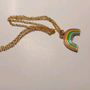 Urbanic Abstract Rainbow Necklace 🌈