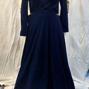 Designer Velvet Gown