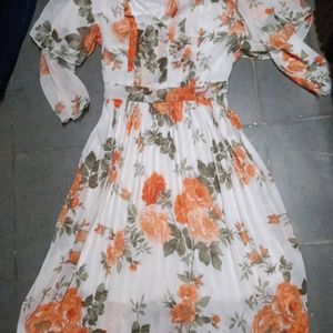 Floral Long Frock