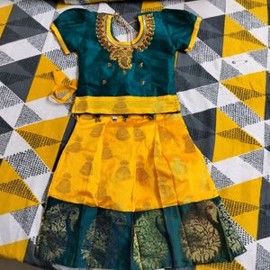 Traditional Wear Pavadai Sattai For Your Cute Ones