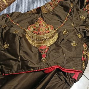 Light Weight Banarasi Silk Lengha