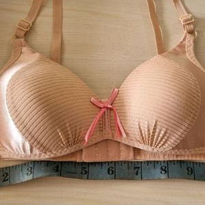 Padded Peach Bra