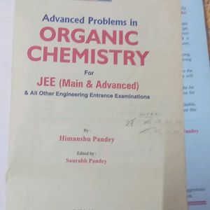 GRB OP TANDON HIMANSHU PANDEY ORGANIC CHEMISTRY