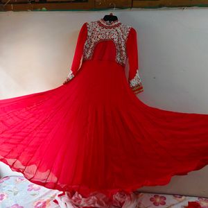 Ethnic Party Wear Gown - New Without Tag