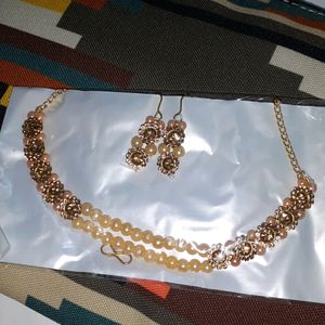 Necklace Set With Earring