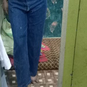 Wide Leg High Waist Jeans