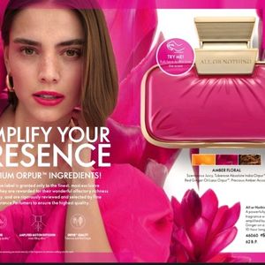 Oriflame All Or Nothing Amplified Perfume Sample