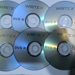 6 Nos Blank DVDs