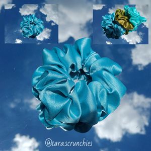 Sky-blue Scrunchie