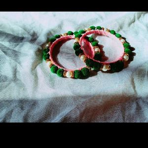 Navratri Edition Pink Bangles 🌸🌸