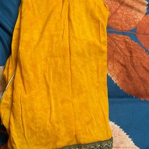 Mustard Kurta