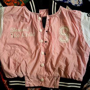 Crop Pink Jacket