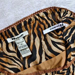 Animal Print Skirt