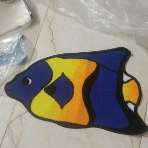 UNIQUE FISH DOORMAT FOR KIDS HOME -NEW