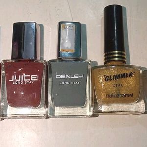 5 Different Nail Paint