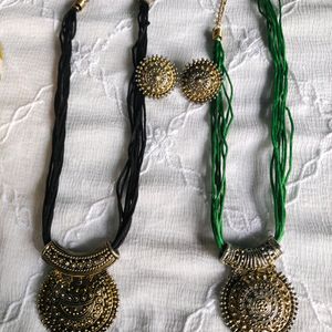 2 Necklace Set