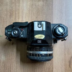 Vintage Canon Camera With Reel