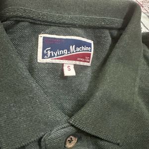 Flying Machine Collar Tshirt