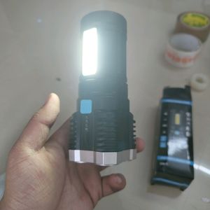 Multifunctional Strong 4 Led Torch Light