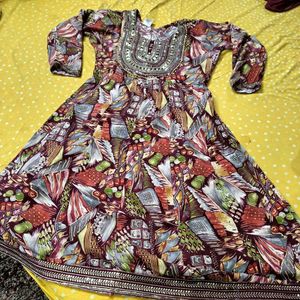 Multicolour Dress Suit Set