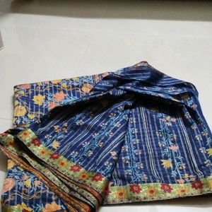 Banarasi Silk Saree With Blouse