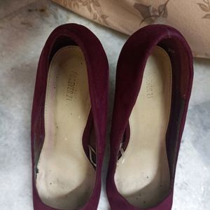 Maroon Stiletto Heels