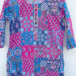 Printed Short Kurti