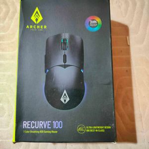 New Archer Recurve 100 Rgb Gaming Mouse Wired